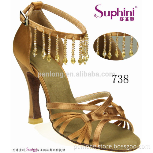 Amazing Flexible Anti-Slip Suede Outsole Latin Salsa Dance Shoe 738